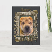 De Dag van vaders - de Poten van de Steen - Shar Kaart (Voorkant)