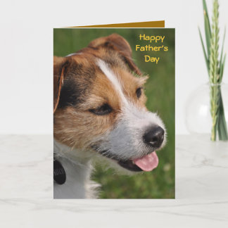 De Dag van vaders van de Hond Kaart