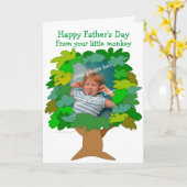 De Dag van vaders Weinig Sjabloon van de Kaart van (Gele Bloem)