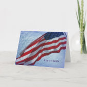 De Dag van veteranen, dankt u - Militair Wenskaart Bedankkaart (Voorkant)