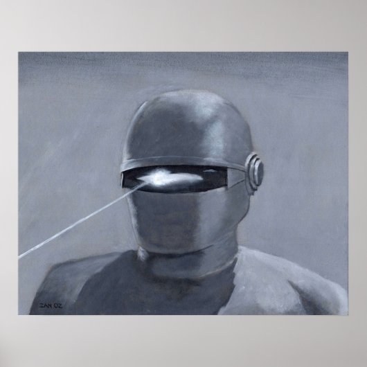 De dag waarop de aarde nog steeds een acyllisch po poster (Voorkant)