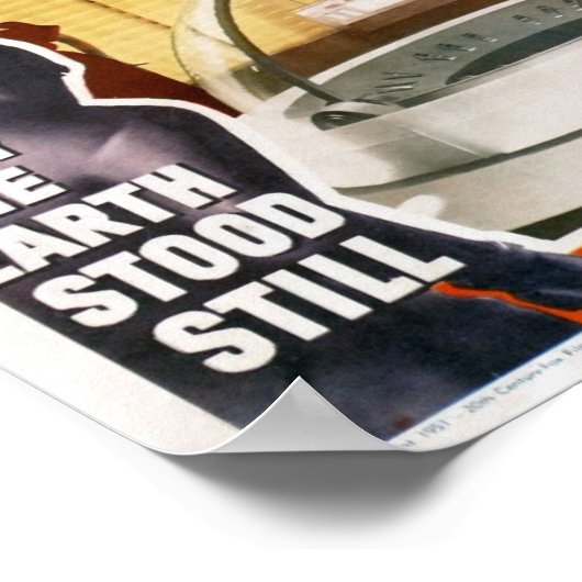 De dag waarop de aarde nog steeds Poster trok (Hoek)