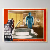 De dag waarop de aarde nog steeds Poster trok (Voorkant)