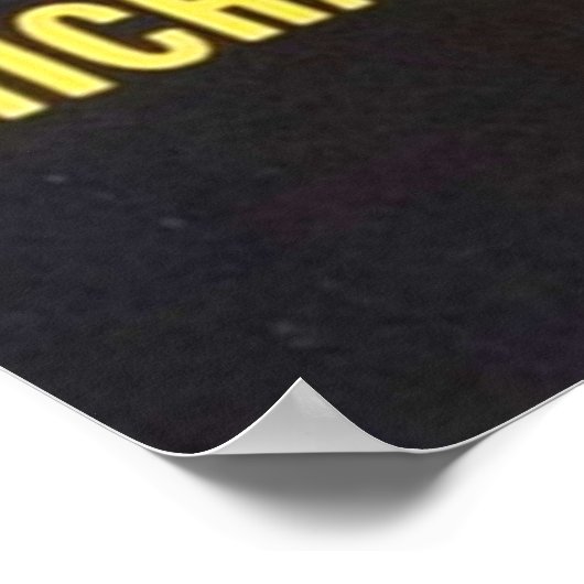 De dag waarop de aarde nog trok poster (Hoek)