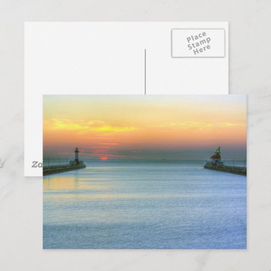 De dag wacht briefkaart (Voorkant / Achterkant)