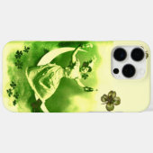 DE DAGDAG VAN DE ST-PATRICK MET SHAMROCKS Case-Mate iPhone CASE (Achterkant (horizontaal))
