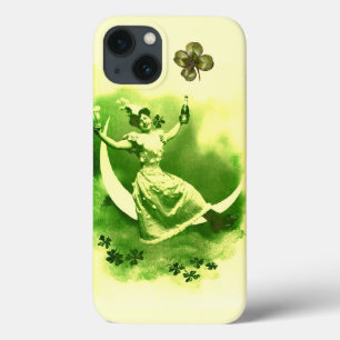 DE DAGDAG VAN DE ST-PATRICK MET SHAMROCKS iPhone 13 HOESJE