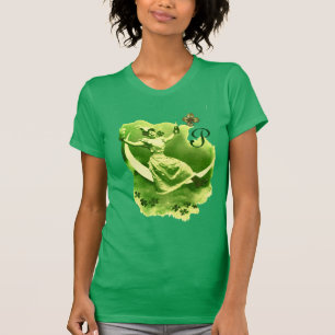 DE DAGDAG VAN DE ST-PATRICK MET SHAMROCKS MONOGRAM T-SHIRT