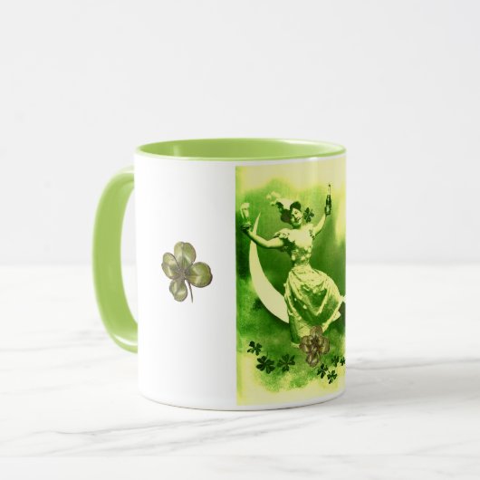 DE DAGDAG VAN ST PATRICK MET SHAMROCKS TRAVEL M MOK (Voorkant links)