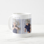 De dagelijkse dosis van Joy Custom 3 foto Koffiemok (Voorkant links)