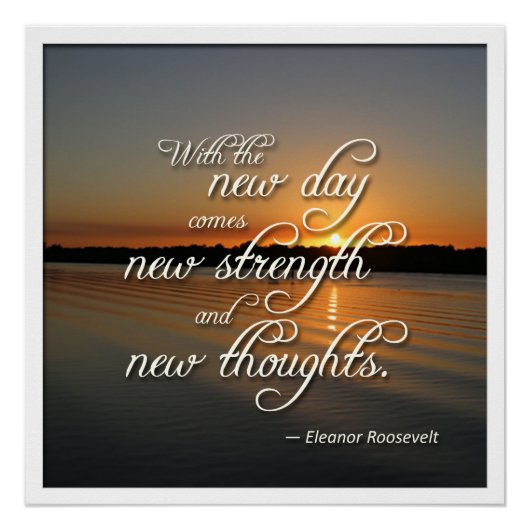 De dagelijkse Folio-INSPIRATIES van de natuur geve Perfect Poster (Voorkant)