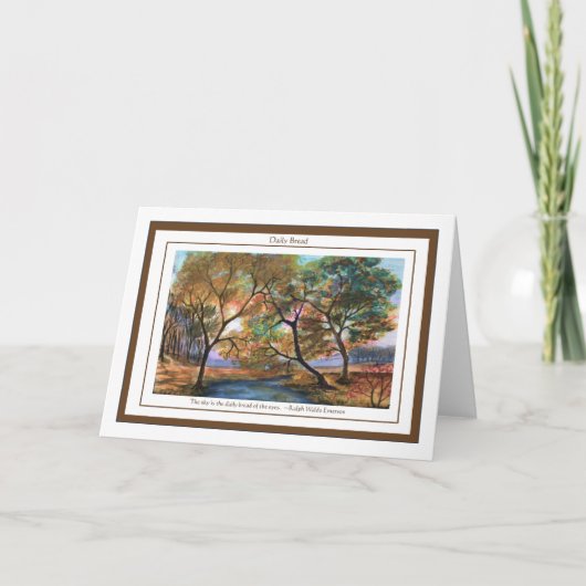 De dagelijkse Kaart van het Brood (Voorkant)