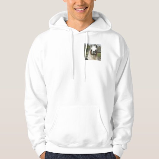 DE DAGELIJKSE LAMA HOODIE (Voorkant)