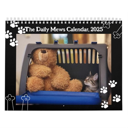 De dagelijkse mews, Cat Charity Kalender 2025 (Hoes)