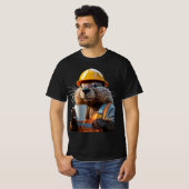 De dagelijkse sleur: Beaver Coffee Graphic T-shirt (Voorkant volledig)