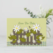 De dagen bewaren de Datum Save The Date (Staand voorkant)