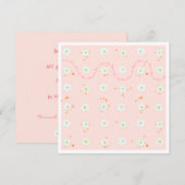 De dagen bewaren de Datum Sjabloon met Grens Kaart (Voorkant / Achterkant)