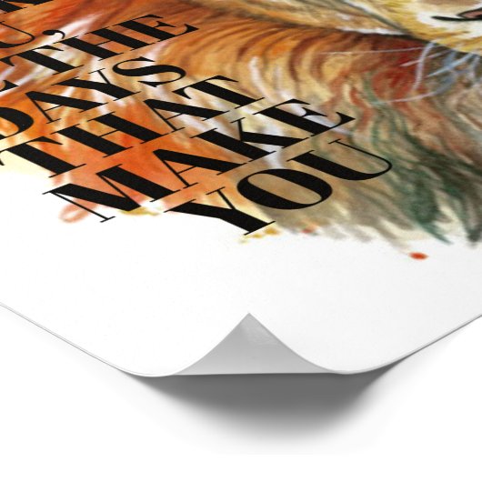 De dagen die je breken poster (Hoek)