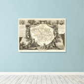 De dageraad canvas afdruk (Insitu (Houten vloer))