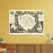 De dageraad canvas afdruk (Insitu (Woonkamer))