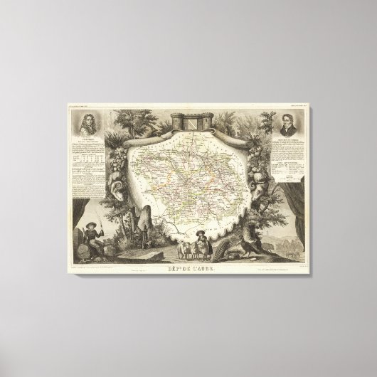 De dageraad canvas afdruk (Voorkant)