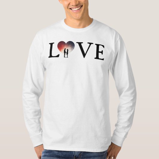 De dageraad van de liefde t-shirt (Voorkant)