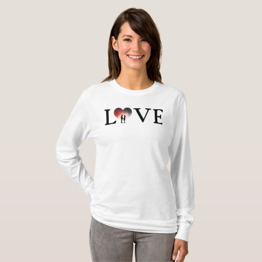 De dageraad van de liefde t-shirt (Voorkant volledig)