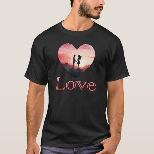 De dageraad van een nieuwe Liefde T-shirt (Voorkant)