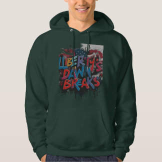 De dageraad van Liberty breekt Hoodie