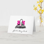 De Dagtocht van het meisje Kaart (Gele Bloem)