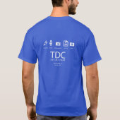 De Daily Creëer Summer 2014 T-Shirt on Blue (Achterkant)