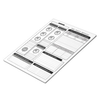De Daily Detail Planner Ondersteunings Pagina Notitieblok