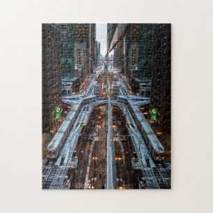 De Daily Jigzaag Puzzle/Subway Train Jigzaag Puzzl Legpuzzel