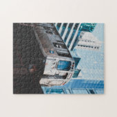 De Daily Jigzaag Puzzle/Subway Train Jigzaag Puzzl Legpuzzel (Horizontaal)