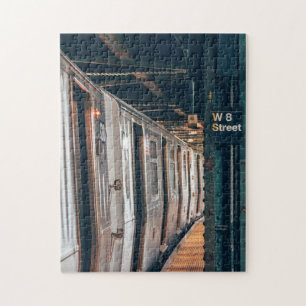 De Daily Jigzaag Puzzle/Subway Train Jigzaag Puzzl Legpuzzel