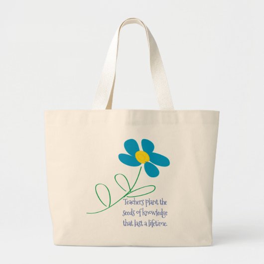 De Daisy Canvas tas van de leraar (Voorkant)