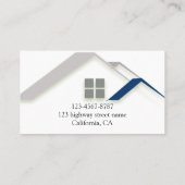 De dakbedekking visitekaartje (Achterkant)