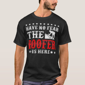 De dakdekker is hier grappig dakbedekking premium t-shirt