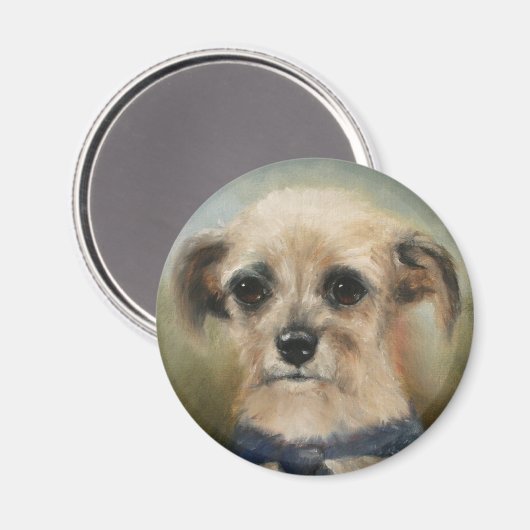 De dakloze Terrier Magnet (Voorkant / Achterkant)