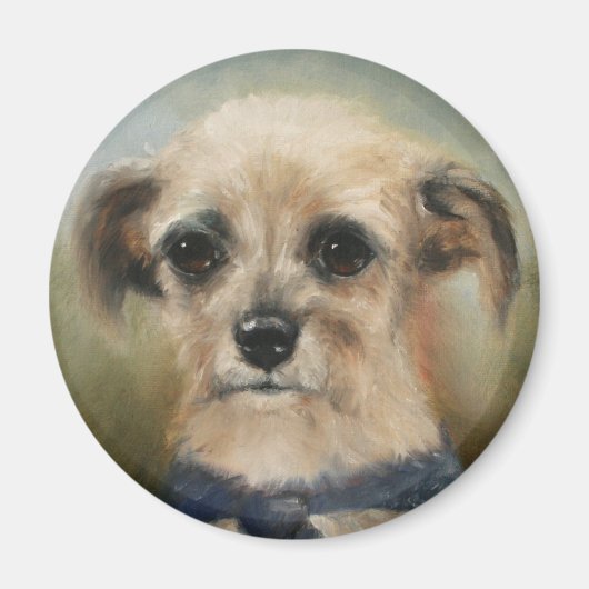 De dakloze Terrier Magnet (Voorkant)