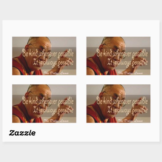 De Dalai Lama Sticker (Vel)