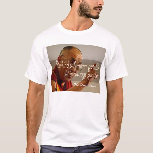 De Dalai Lama T-Shirt (Voorkant)