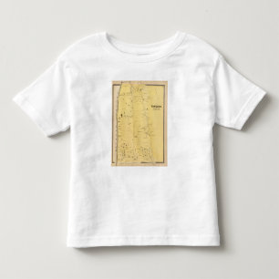 De Dale en de Mt Saint Vincent Atlas Map Kinder Shirts