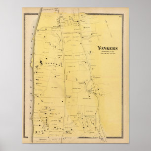 De Dale en de Mt Saint Vincent Atlas Map Poster