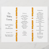 De dalende Sjabloon van het Tri-Fold Divided Progr (Voorkant)