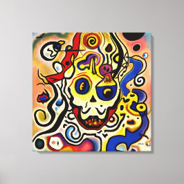 De Dali-ervaring voor de helft van de prijs Canvas Afdruk