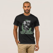 De daling slaat geen Bombs Abe Lincoln Citaat T-shirt (Voorkant volledig)
