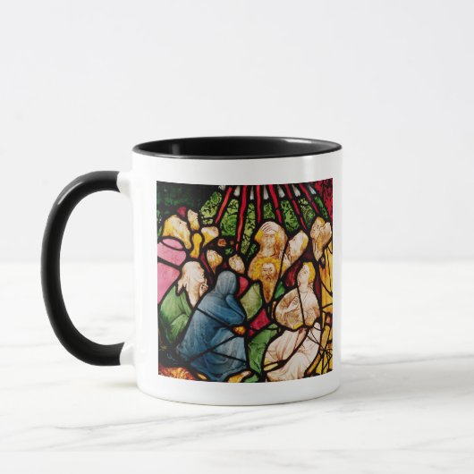 De daling van de Heilige Geest, c.1400 Mok (Links)