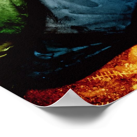 De daling van de Heilige Geest, c.1400 Poster (Hoek)