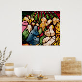 De daling van de Heilige Geest, c.1400 Poster (Keuken)